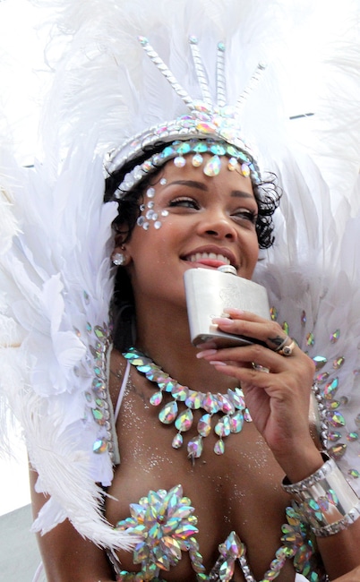 Rihanna, Flask, Barbados